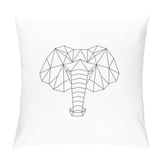 Personality  Polygonal Geometric Animals Pillow Covers