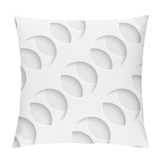 Personality  Seamless Circle Background Pillow Covers