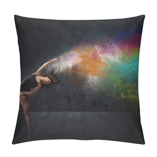 Personality  Agile Woman Dancer Pillow Covers