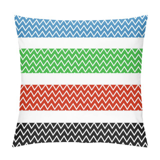 Personality  Four Zigzag Pattern Pillow Covers