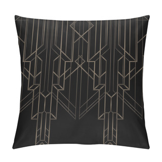 Personality  Art Deco Geometric Retro Pattern Pillow Covers