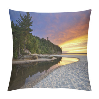 Personality  Beautiful Michigan Landscape. Pillow Covers