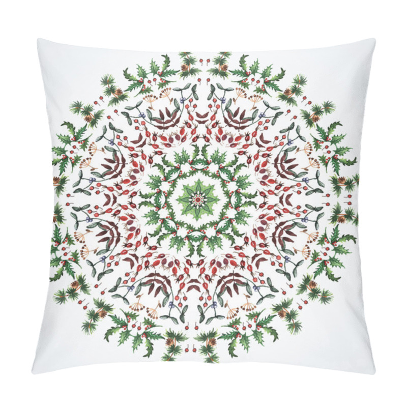 Personality  Ornament With Christmas Motifs Pillow Covers