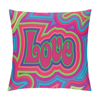 Personality  Groovy Love Pillow Covers