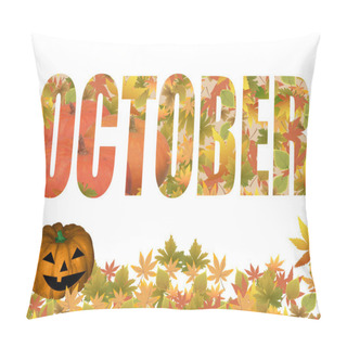 Personality  October Title Pillow Covers