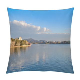 Personality  Canberra Landmarks Around Lake Burley Griffin, Australian Capital Territory Pillow Covers