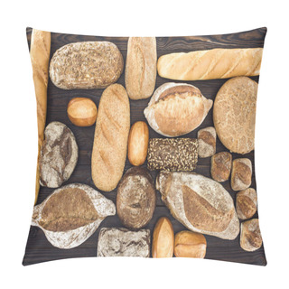 Personality  Assortment Of Homemade Bread Pillow Covers