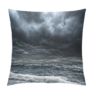 Personality  Big Ocean Wave Breaking The Shore Pillow Covers
