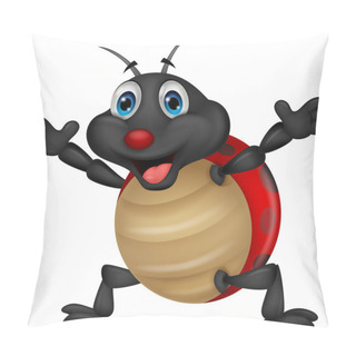 Personality  Cute Ladybug Pillow Covers