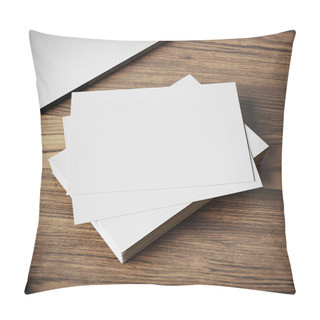 Personality  Blank Business Cards Pillow Covers