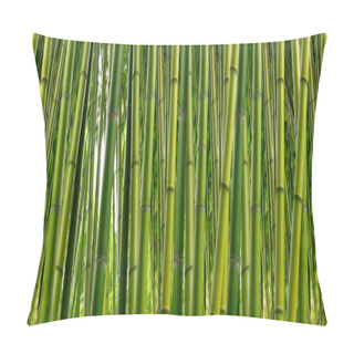 Personality  Bamboo Panoramic Pillow Covers