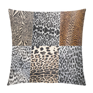 Personality  Wild Animal Pattern Collage Pillow Covers