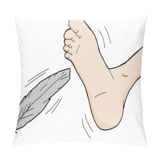 Personality  Ticklling With Feather Pillow Covers