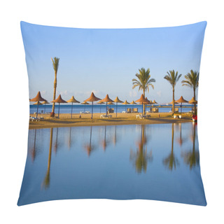 Personality  Beach In Egypt Pillow Covers