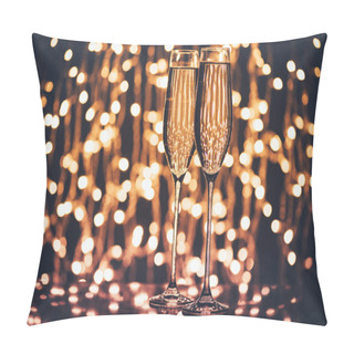 Personality  Glasses Of Champagne Pillow Covers