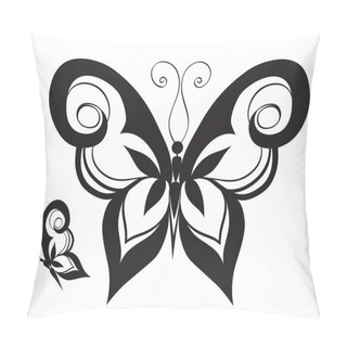 Personality  Abstrat Decorative Butterflies Pillow Covers