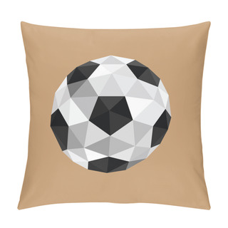 Personality  Origami Soccer Boall Pillow Covers