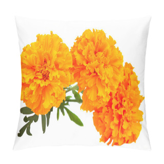 Personality  Marigold Flower Pillow Covers