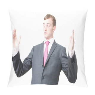 Personality  Business Man Pillow Covers