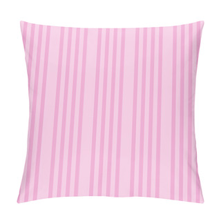 Personality  Pink Stripe Pattern Pillow Covers