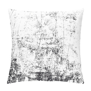 Personality  Grunge White And Black Texture, Vector Pillow Covers