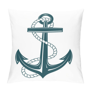 Personality  Nautical Anchor With Rope Pillow Covers