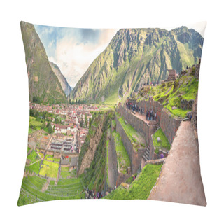 Personality  Ollantaytambo, Old Inca Fortress In The Sacred Valley In The And Pillow Covers