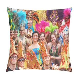 Personality  Participants At Copenhagen Carnival 2012 Pillow Covers