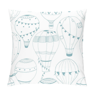 Personality  Vector Air Baloon Pattern Pillow Covers