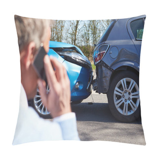 Personality  Driver Making Phone Call Pillow Covers