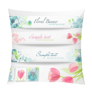 Personality  Floral Headers Pillow Covers