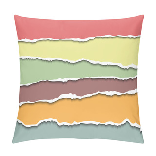 Personality  Torn Paper Sheets Pillow Covers