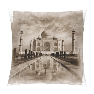 Personality  Taj Mahal In Agra,  India  Pillow Covers