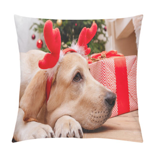 Personality  Christmas Labrador Dog Pillow Covers