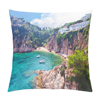 Personality   Mediterranean Coast Of Spain Pillow Covers