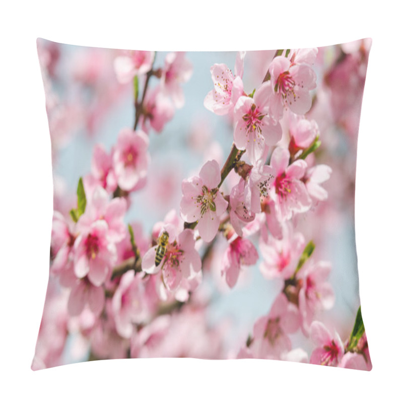 Personality  Pink peach blossom pillow covers