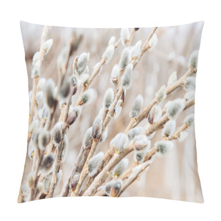 Personality  Pussy Willow Branches Pillow Covers
