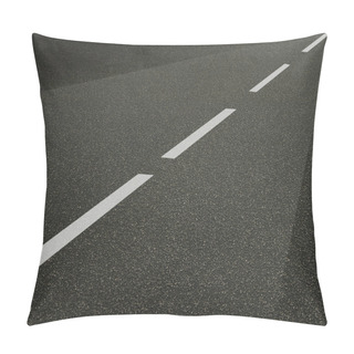 Personality  Asphalt Texture With Lines Pillow Covers
