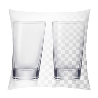 Personality  Empty Drinking Glass Cups Mock-up Pillow Covers