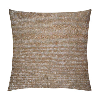 Personality  Background Texture Of Roman Mosaics Brown Pillow Covers