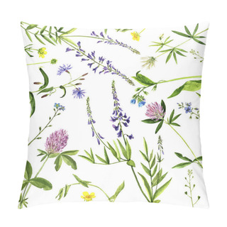 Personality  Watercolor Drawing Plants Pillow Covers