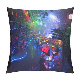 Personality  Night Club Interior Pillow Covers