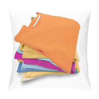 Personality  Stack Of Folded Garments Pillow Covers