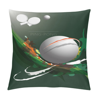 Personality  Ping Pong Pillow Covers