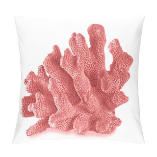 Personality  Coral Isolated On White Background Pillow Covers