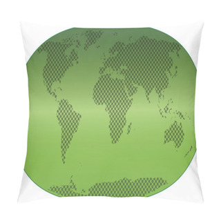 Personality  World Abstract Map Pillow Covers