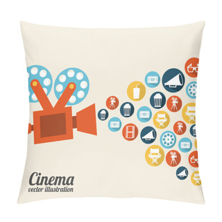 Personality  Cinema Design  Pillow Covers