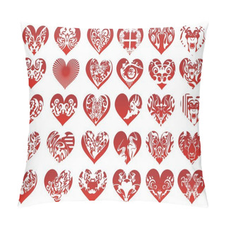 Personality  Thirty Heart, Vector Pillow Covers