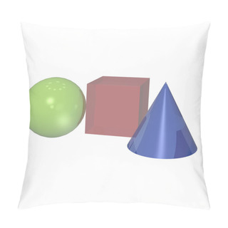 Personality  Colorful Geometric Shapes Pillow Covers
