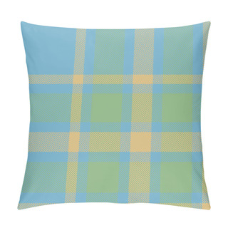 Personality  Plaid Check Pattern. Seamless Fabric Texture. Tartan Textile Print Design. Pillow Covers